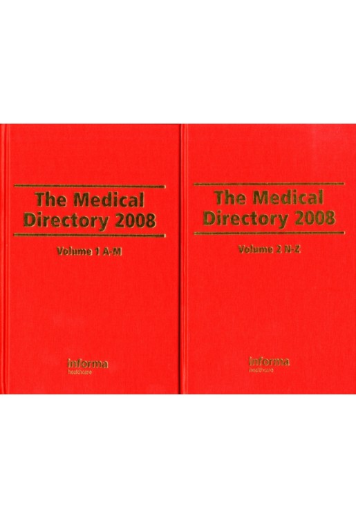 The Medical Directory 2007-2008 2007-2008