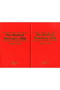 The Medical Directory 2007-2008 2007-2008