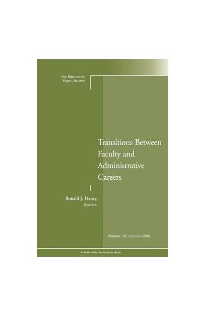 Transitions Between Faculty...