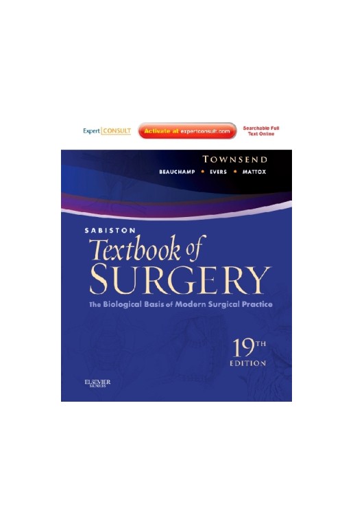 Sabiston Textbook of Surgery 19e