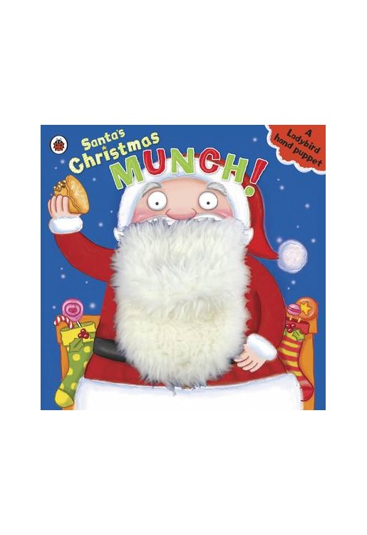 Santa's Christmas Munch: A Ladybird Hand Puppet Book