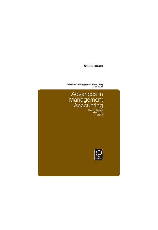 Advances in Management Accounting