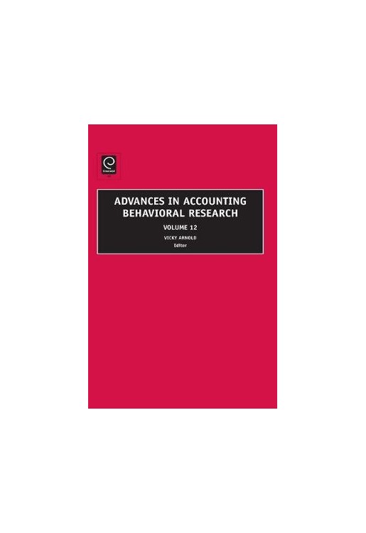 Advances in Accounting Behavioral Research