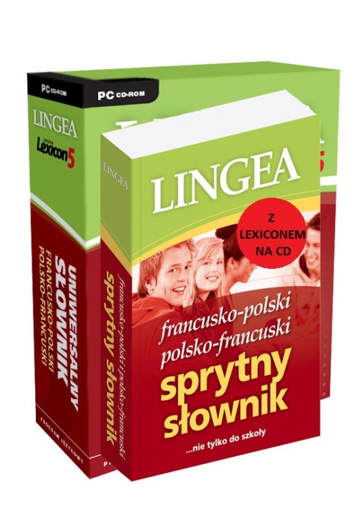 Francusko-polski i polsko-francuski Sprytny Słownik z Lexiconem na CD