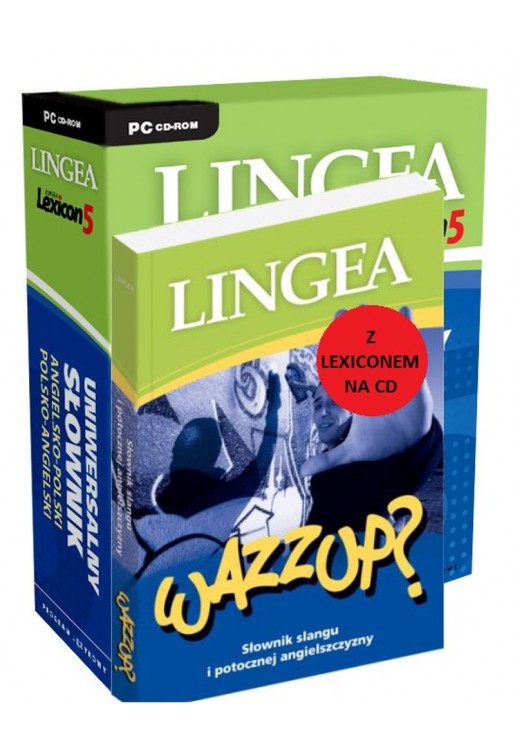 Wazzup słownik slangu i potocznej angielszczyzny z Lexiconem na CD