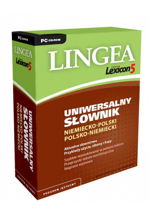 Lexicon 5 Uniwersalny słownik niemiecko-polski i polsko-niemiecki