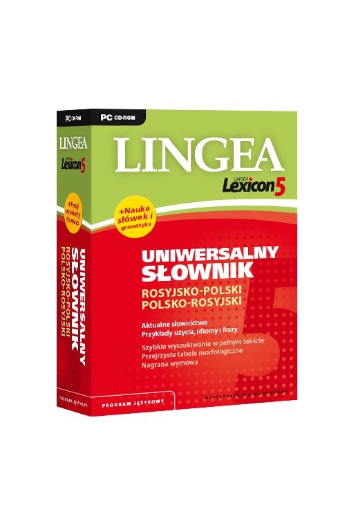 Lexicon 5 Uniwersalny słownik rosyjsko-polski i polsko-rosyjski
