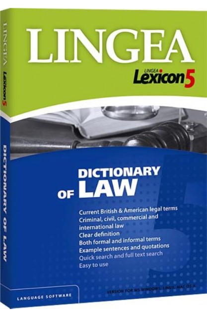 Lexicon 5 Dictionary of Law