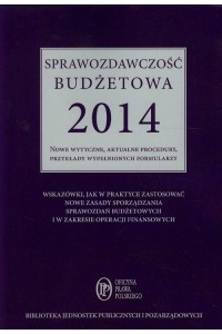 Sprawozdawczość budżetowa 2014