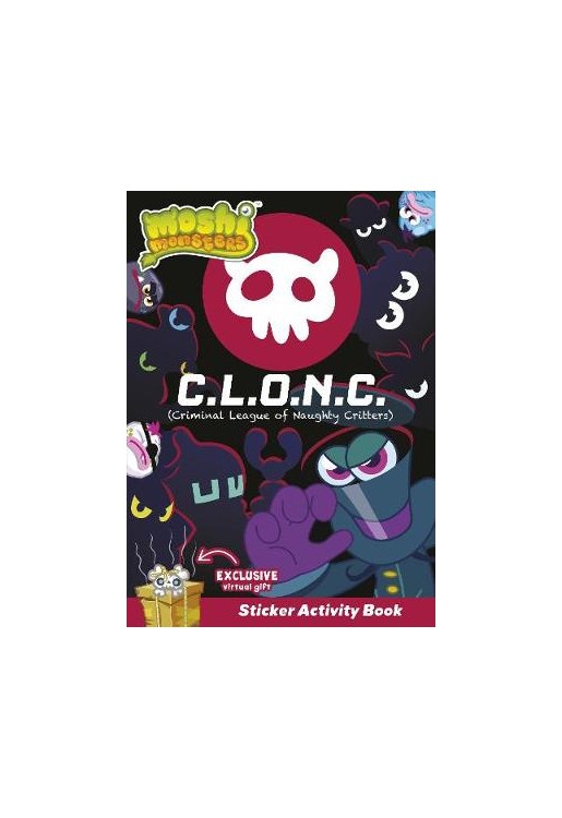 Moshi Monsters C.L.O.N.C Sticker Activity