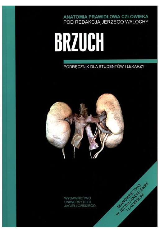 Anatomia Prawidłowa Człowieka Brzuch Wydanie trzecie poprawione i uzupełnione