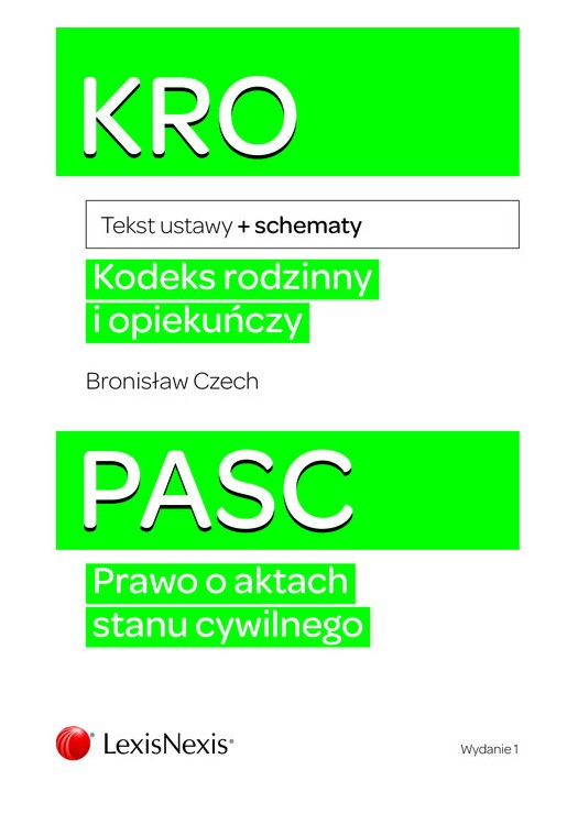 Kodeks rodzinny i opiekuńczy ze schematami Prawo o aktach stanu cywilnego