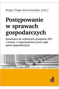 Postępowanie w sprawach gospodarczych