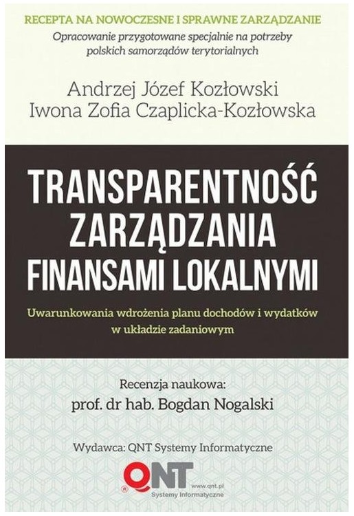 Transparentność zarządzania finansami lokalnymi