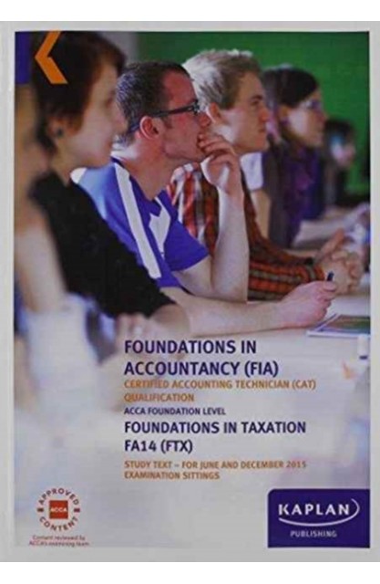 FTX Foundations in Taxation...