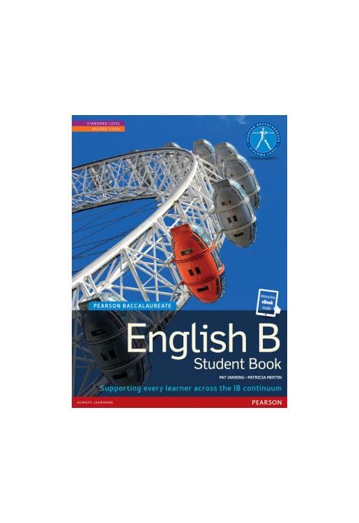 Pearson Baccalaureate English B print and ebook bundle for the IB Diploma
