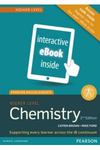 Pearson Baccalaureate Chemistry Higher Level eText only