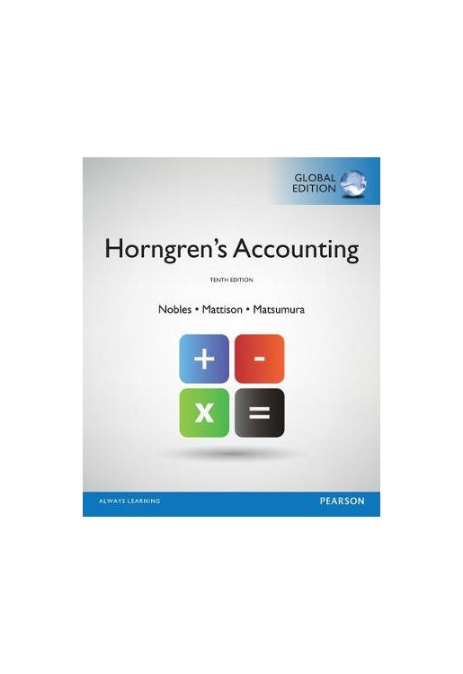 Horngren's Accounting, Global Edition
