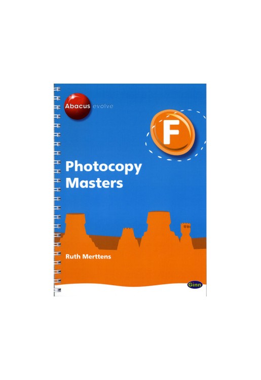 Abacus Evolve Foundation: Photocopy Masters
