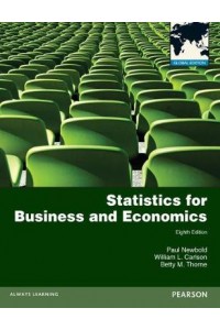 Statistics for Business and Economics with MyMathLab Global XL