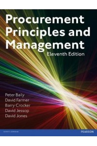 Procurement, Principles & Management