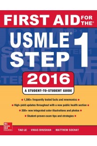 First Aid for the USMLE Step 1 2016