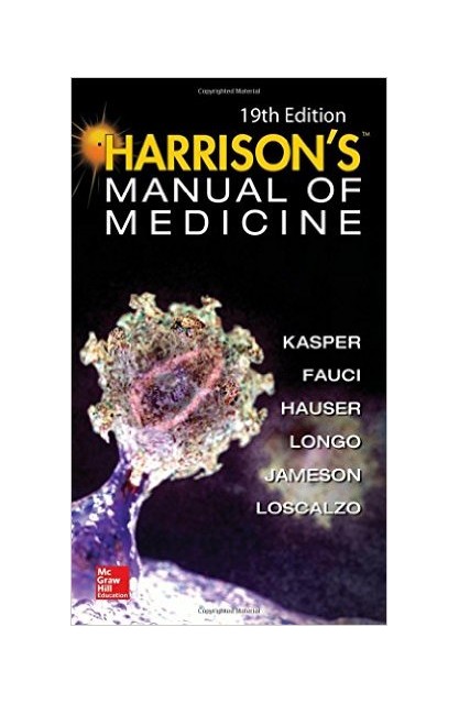 Harrison's Manual of...