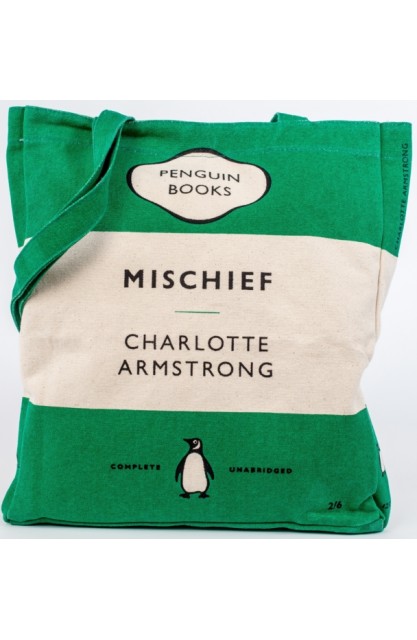 Mischief (green book bag)