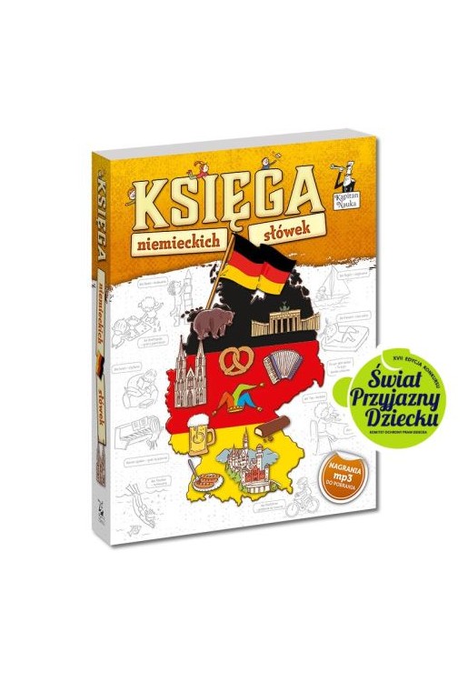 Kapitan Nauka - Księga niemieckich słówek (7+)