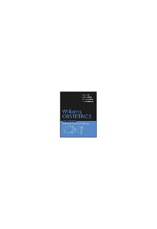 Williams Obstetrics 22e Study Guide