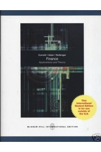 Finance Applications and Theory