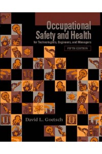 Occupational Safety & Helath for Technoligsts Engineers & Ma