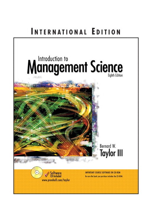 Introduction to Management Science