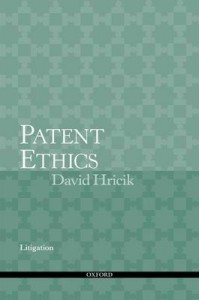 Patent Ethics Litigation