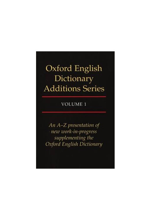 Oxford English Dictionary Assitions Series v.1