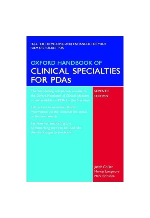 Oxford Handbook of Clinical Specialties for PDAs CD-ROM