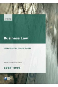Business Law 2008-2009