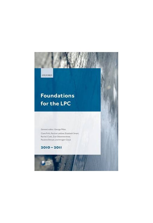 Foundations for the LPC 2010-2011