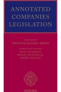Annotated Companies Legislation