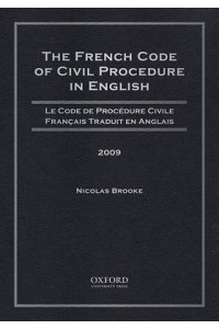 French Code of Civil Procedure in English