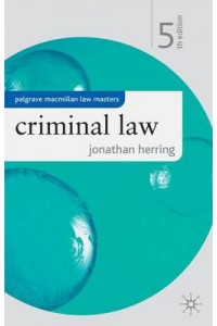 Criminal Law 5e