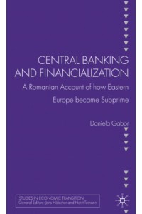Central Banking and Financialization