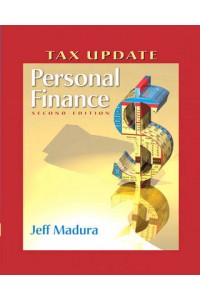 Personal Finance Tax Update