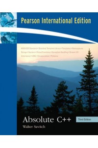 Absolute C++