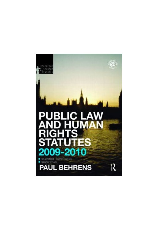 Public Law and Human Rights Statutes 2009-2010
