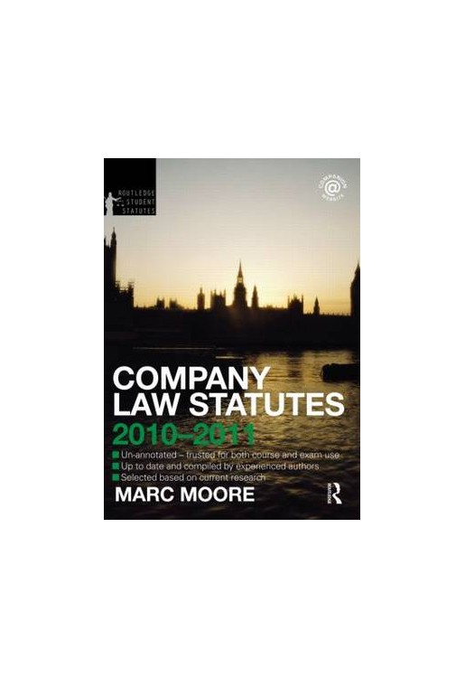 Company Law Statutes 2010-2011