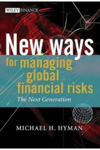 New Ways for Managing Global Financial Risks