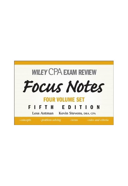 Wiley CPA Examination Review 4 vols