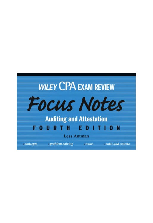 Wiley CPA Examination Review Focus Notes