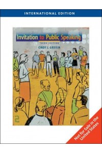 Invitation to Public Speaking